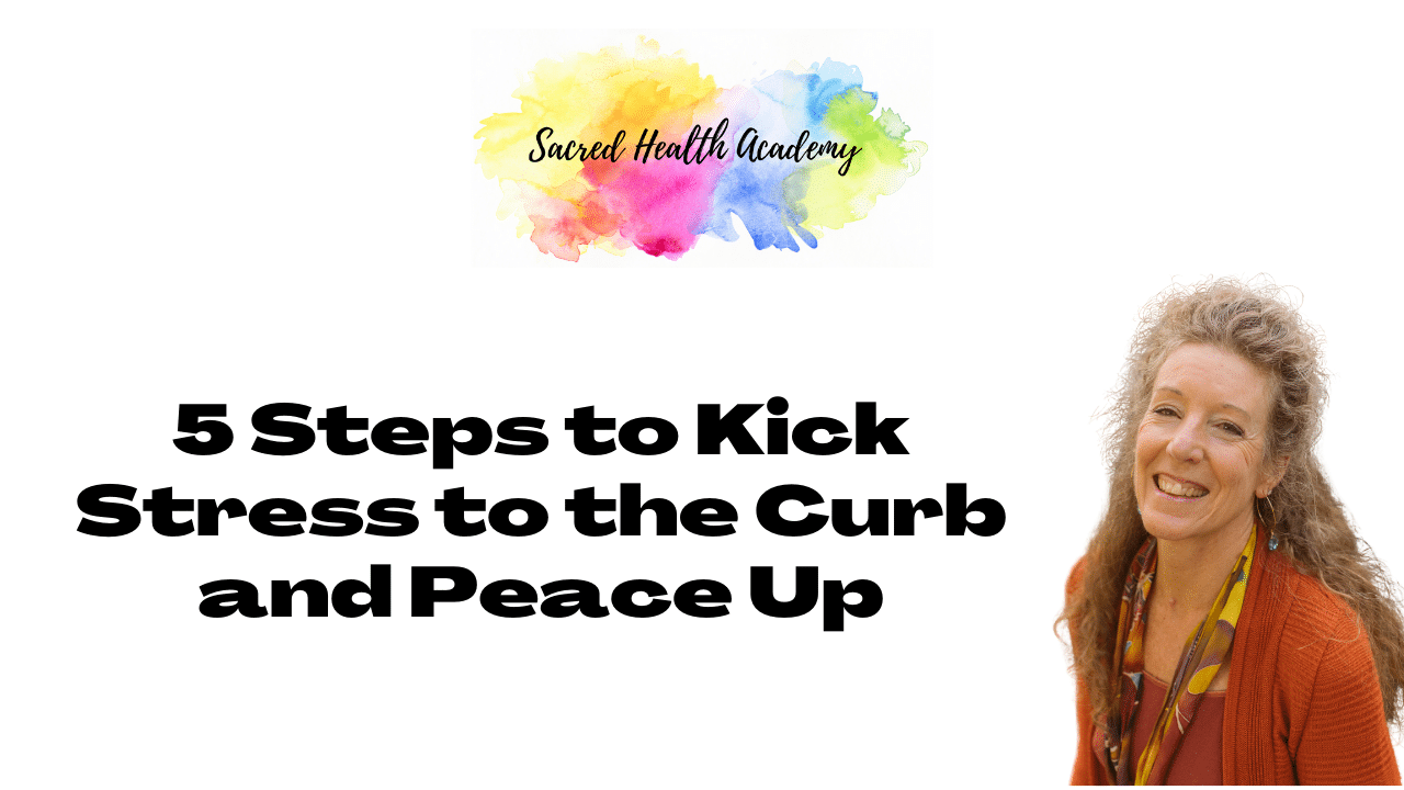 5 Steps to Kick Stress to the Curb and Peace Up