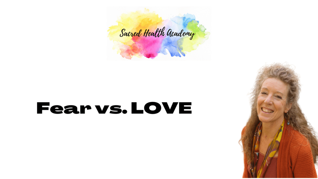 Fear Vs. LOVE - Create to Heal Studio